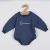 Dojčenské teplákové body baggy Koala Dreamer modrá - 68 (4-6m)