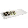 Servírovacia tácka APS obdĺžnik melamin 53x18 cm biela