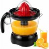 Elektrický odšťavovač na citrusy 0,7L 25W čierny (Elektrický lis na citrusy na pomaranče, citróny a limetky pre každodennú prípravu šťavy)