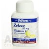 MedPharma Železo 20 mg + Vit. C 100+7 tabliet