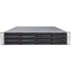 Supermicro CSE-826E1-R800LPB 2U eATX13, 12sATA/SAS, 28port, 7LP, černé