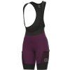 Alé Cycling letné dámske cyklistické nohavice Off Road Gravel Stones Cargo Lady bordové S
