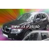 Deflektory na okná pre BMW X3 F25, 4ks