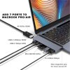 Hyper Hyper® HyperDrive™ DUO 7 v 2 USB-C Hub na MacBook Pro / Air, strieborný HY-HD28C-SILVER