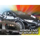 Deflektory Honda Civic Hatchback 2012-2017
