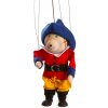 Drevená marioneta Kocúr v čižmách, 20 cm