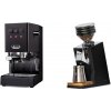 Gaggia Classic E24 BC, black + Eureka Mignon Zero 65 Speedy, CR black