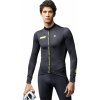 ALÉ Cycling Clothing Alé PR-E Follow Me LS, Black Veľkosť: L Pánsky dlhorukávový cyklo dres do prechodného obdobia