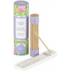 Ashleigh & Burwood London Lavender & Bergamot vonné tyčinky 12 cm + držiak na vonné tyčinky
