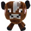 Plyšová hračka Minecraft Krava hnedá 23cm