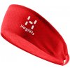 Haglöfs L.I.M Quickdry Headband - lehká čelenka Poppy Red