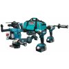 Makita DLX4155TX1 Kombo súprava DGA504 + DDF486 + DTD153 + DHR243 + (18V/2x5,0Ah) Taška