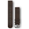 Garmin Quick Release (20mm) kožený remienok, Dark Brown Materiál: Koža Náhradný remienok na Garmin hodinky Quick Release