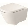 | Duravit 29030900212 - Závesné WC Rimless D-CODE keramika/lesklá biela | 29030900212
