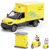 Dickie DHL zásielková doprava 25 cm žltá