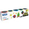 Plastelína MILAN Soft Dough neónové farby - sada 5 ks