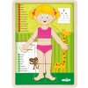 Woody Puzzle Ľudské telo - Dievča CZ