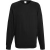 Fruit of the Loom Mikina Lightweight Raglan Sweat, raglánová, pánská COT16213800202-black M Černá