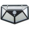 Solárne externé osvetlenie 100 LED SMD so snímačom pohybu
