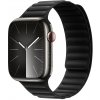 Devia remienok Deluxe Magnetic Fiber Watch Band 44/45/46mm - Black 6942297104617