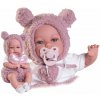 Antonio Juan 70361 TONETA - realistická bábika bábätko so špeciálnou pohybovou funkciou a mäkkým látkovým telom - 34 cm