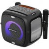 C-TECH repro Impressio Qubis, Party reproduktor, 80W, Bluetooth, SD, USB, AUX, 2x mikrofon IMP-QUBIS