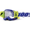 100% SPEEDLAB Cyklistické okuliare - ACCURI 2 FORECAST - modrá/biela/žltá