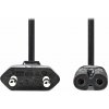 NEDIS napájecí kabel pro adaptéry/ Euro zástrčka - konektor IEC-320-C7/ přímý-přímý/ dvoulinka/ černý/ bulk/ 2m CEGL11042BK20
