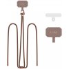 Šnúrka na telefón/popruh Tech-Protect C5S Rope Crossbody Strap Chocolate Brown