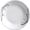 Tanier Brunner Deep Plate ø 21cm Farba: biela/čierna