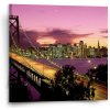 Sablio Obraz Rozsvietený most - 50x50 cm