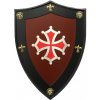 Art Gladius Dekorativní štít Art Gladius Katarský – Okcitánský kříž