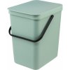 Brabantia Sort & Go Waste Bin Jade Green 25 L