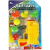 Air Gun pištoľ s nábojmi a kačičkami žltá