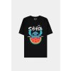 Disney's Lilo & Stitch Lilo & Stitch - Watermelon Men's Short Sleeved T-shirt Velikost: L, Barva: Black