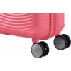 American Tourister Soundbox Spinner 55/20 EXP Sun Kissed Coral červená 35,5 l