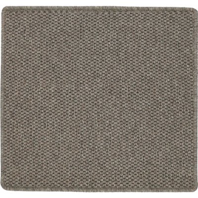 Vopi koberce Kusový koberec Nature hnedý štvorec - 60x60 cm Hnedá