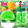 Dr. Devil Neutro Effect tekutý WC blok Spring Jungle 3 x 55 ml