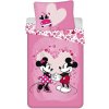 JERRY FABRICS Obliečky Mickey a Minnie Love micro Polyester - mikrovlákno, 140/200, 70/90 cm