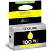 Lexmark originálna cartridge 14N1071E, #100XL, yellow, return, 600 str., S305, 405, 505, 605, PRO205, 705, 805, 905