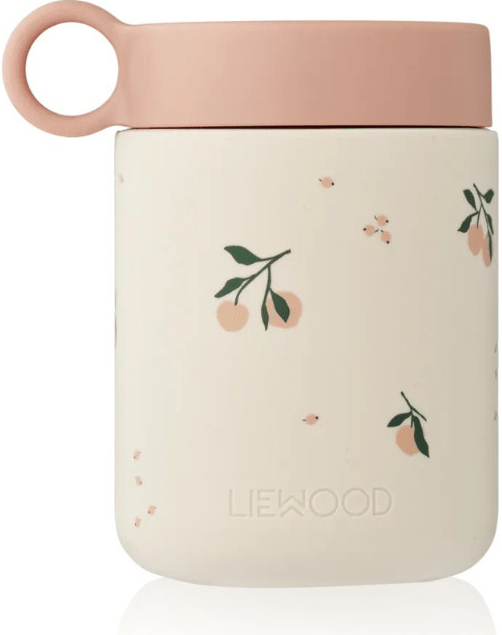 Liewood Kian Termoska na jedlo 350 ml Peach Sea shell