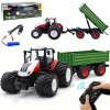VEĽKÝ TRAKTOR S PRÍVESOM, diaľkovo ovládaný svetlami