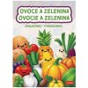 Trefl Vymaľovanky Ovocie a zelenina, 24 strán