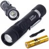 Bailong taktické led cree zoom XM-L T6 baterka