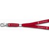 Vega Victorinox 4.1879 šnúrka na krk s karabínou, červená