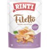 RNT RINTI Filetto Chicken fillet with ham - vlhké krmivo pre psov - 100g