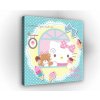 Obraz na plátne štvorec - OB2136 - Hello Kitty 80cm x 80cm - O2