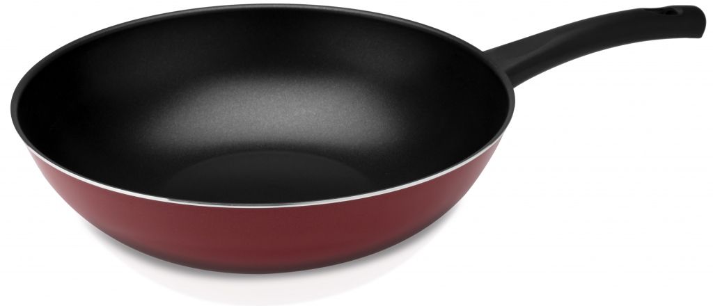 ZANETTI Pánev WOK ADRIATICA ROSSO 28 cm