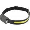 HOEGERT COB USB LED čelovka, 5 funkcí