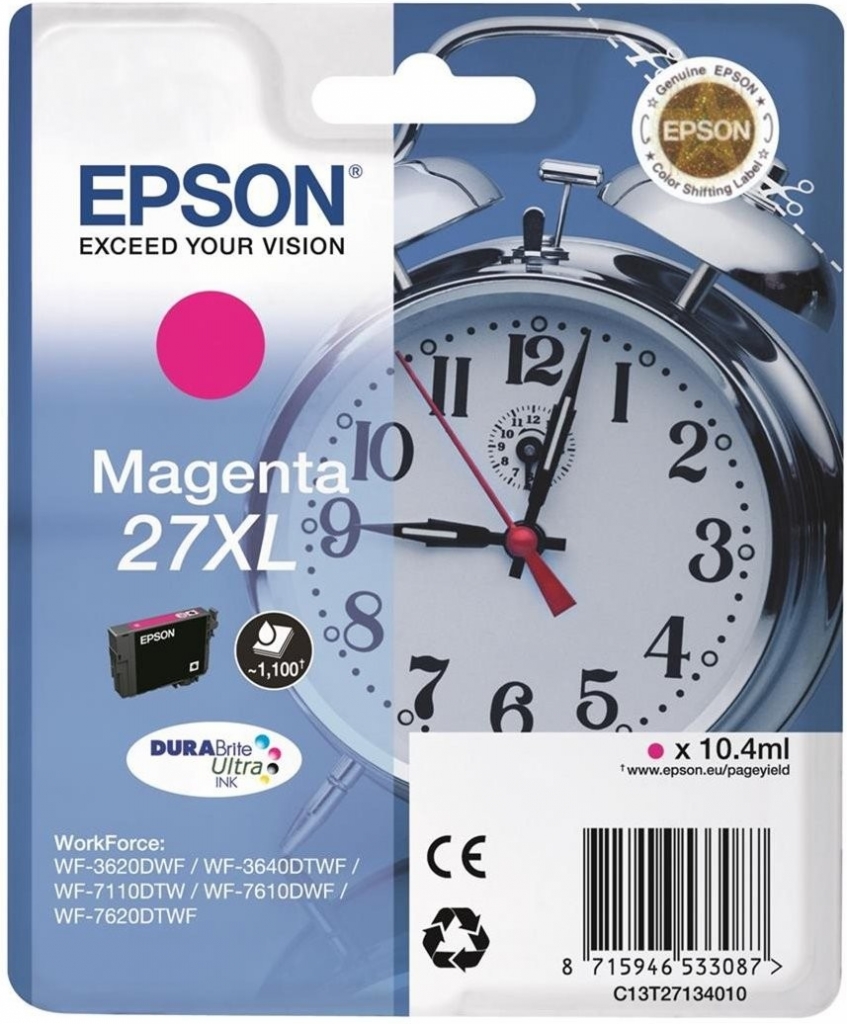 Epson 27XL Magenta - originálny